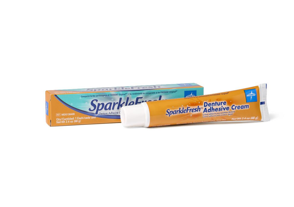 Sparklefresh Denture Adhesive, 2.4oz