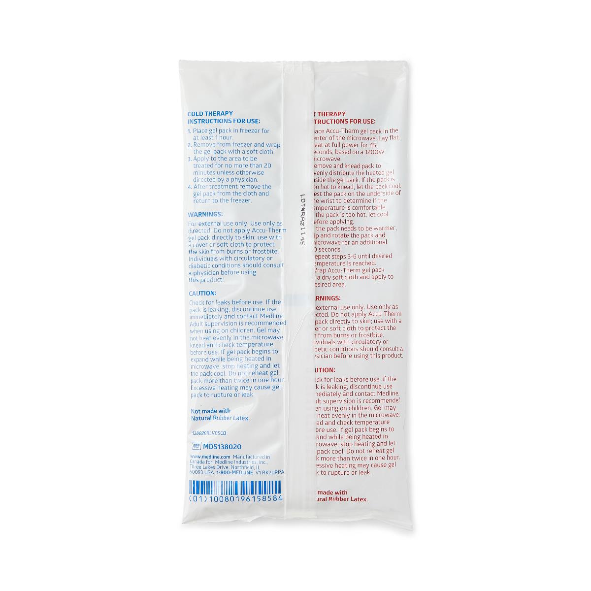 Accu-Therm Hot/Cold Gel Packs (case of 16)