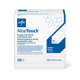 AloeTouch 12" Powder-Free Nitrile Exam Gloves, Sterile Pairs, Medium (case of 200)