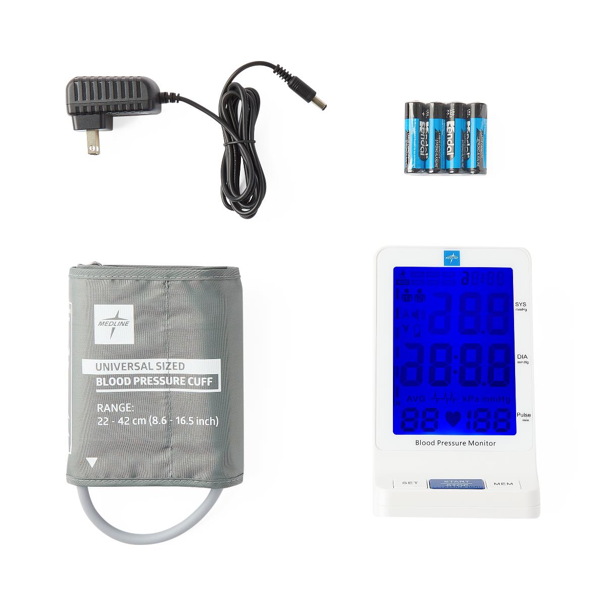 Digital Adult Blood Pressure Monitor, Universal Size