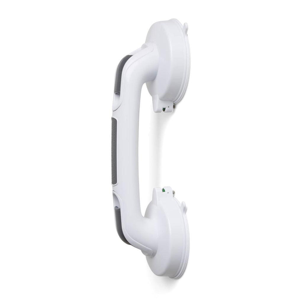 Medline Suction Grab Bar with Locking Indicator, 12"