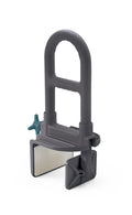 Deluxe Bathtub Grab Bar with Microban, Gray