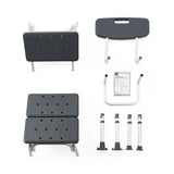 Knockdown Transfer Bench with Back and Microban Treatment