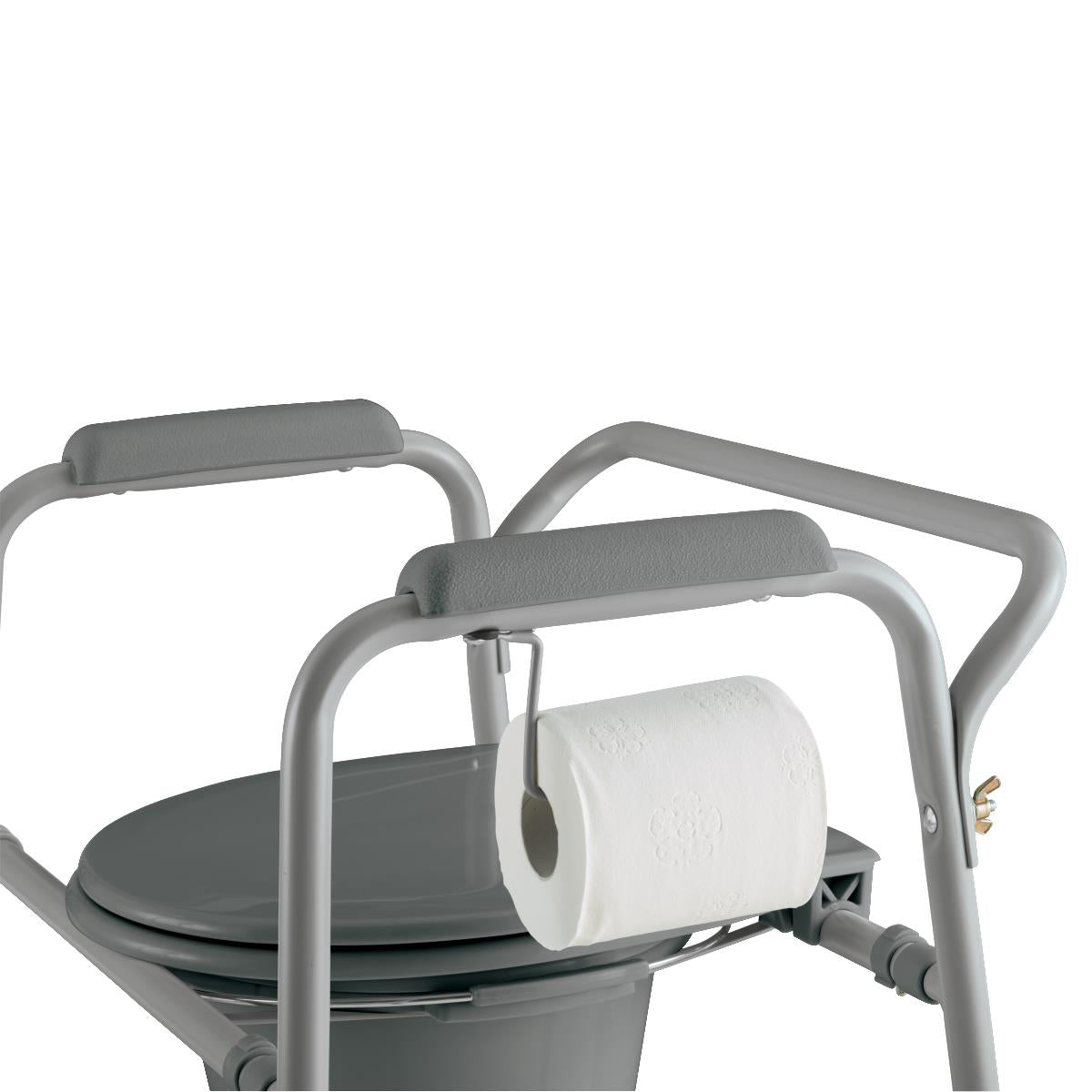 Knockdown Steel Bedside Commode (1EA)