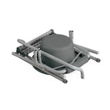 Knockdown Steel Bedside Commode (1EA)
