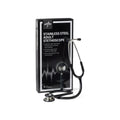 Adult Stainless Steel Stethoscope, Black