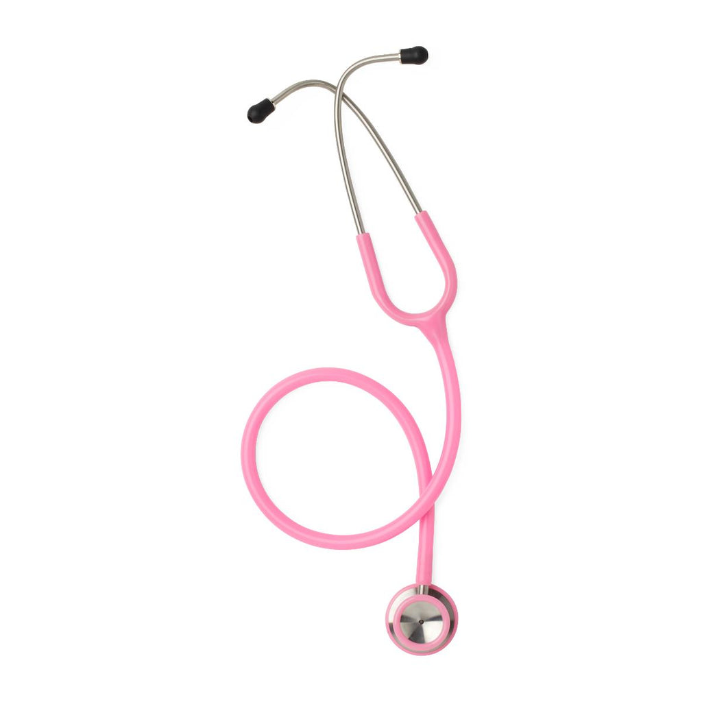 Adult Stainless Steel Stethoscope, Pink