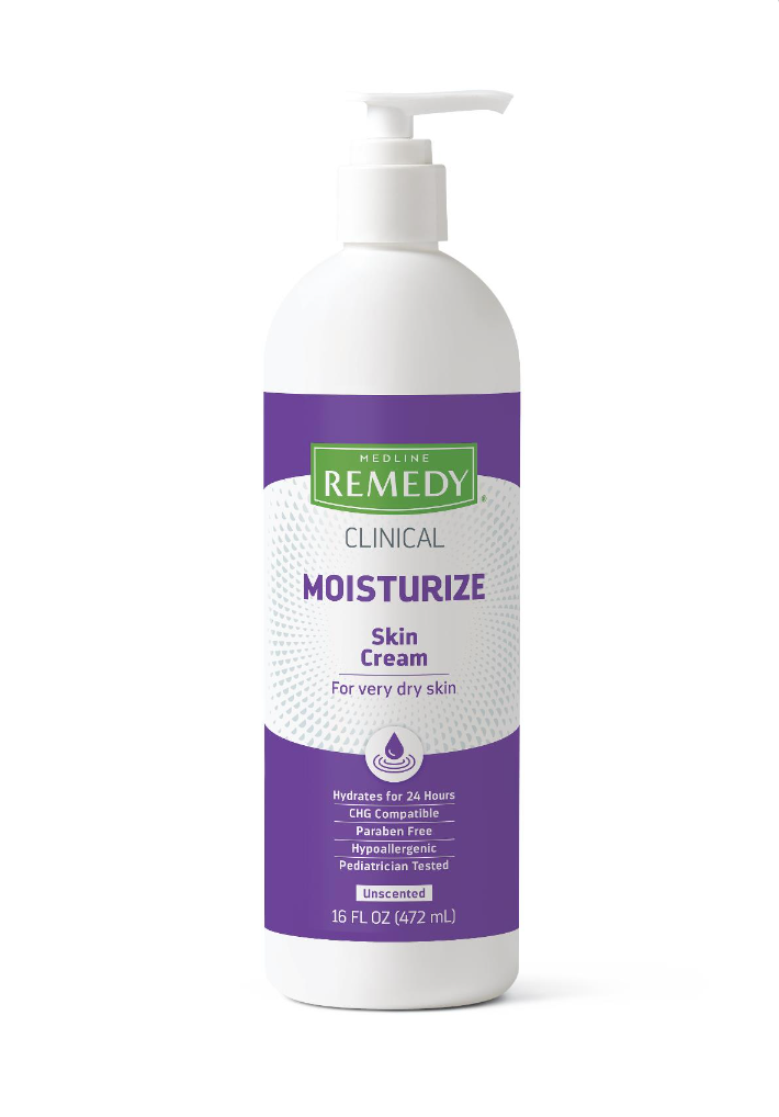 Remedy Clinical Skin Cream, Unscented, 16oz. Pump Bottle (case of 12)