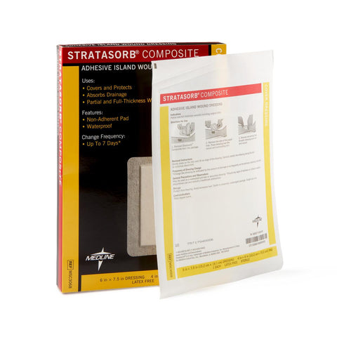 Stratasorb Composite Dressings, 6" x 7.5" (case of 100)
