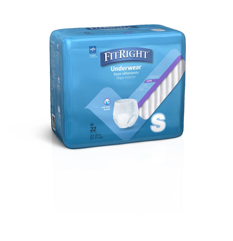 Protection Plus Super Protective Adult Underwear, Small (bag of 22)