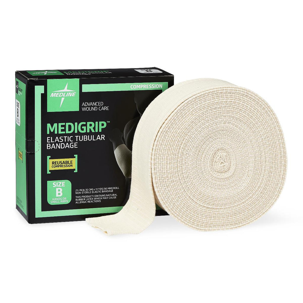 Medigrip Elastic Tubular Support Bandage, 2.5" W (1/box)