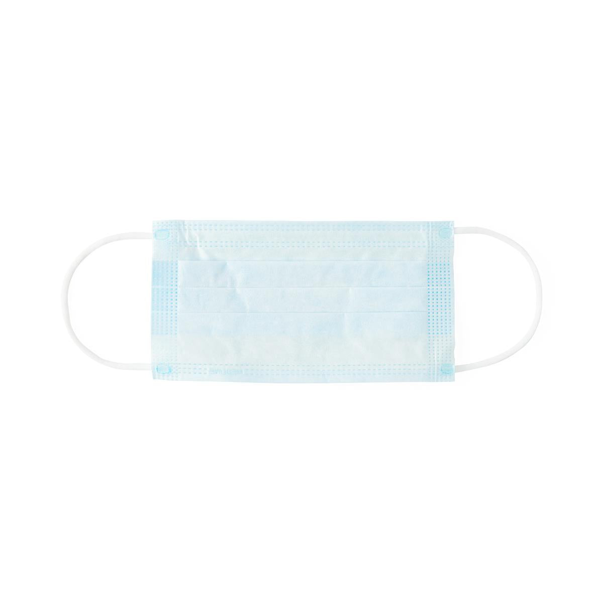 Face Mask with Ear Loops, Blue (box of 50)