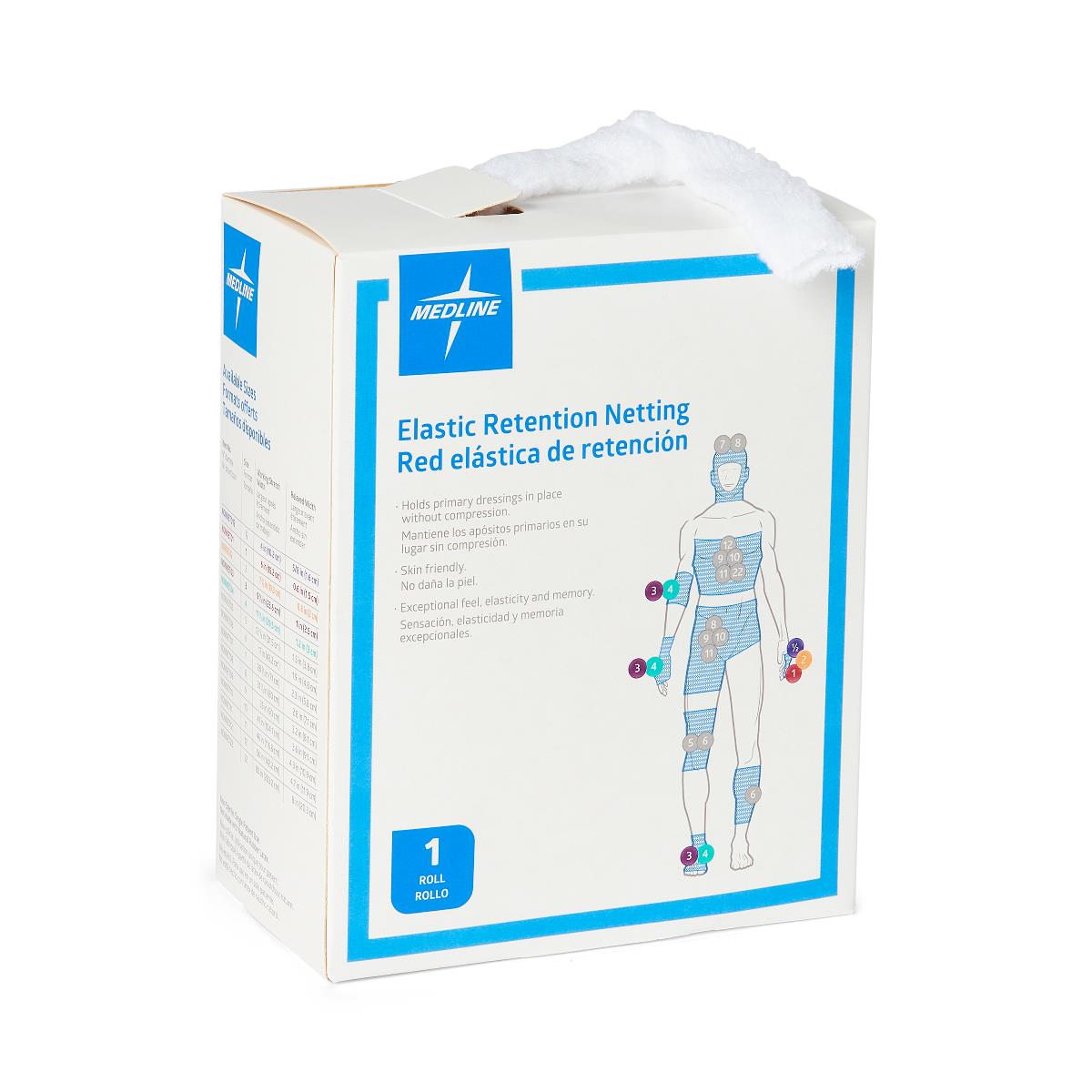Stretch Tubular Elastic Dressing Retention Net, Size 3 (1EA)