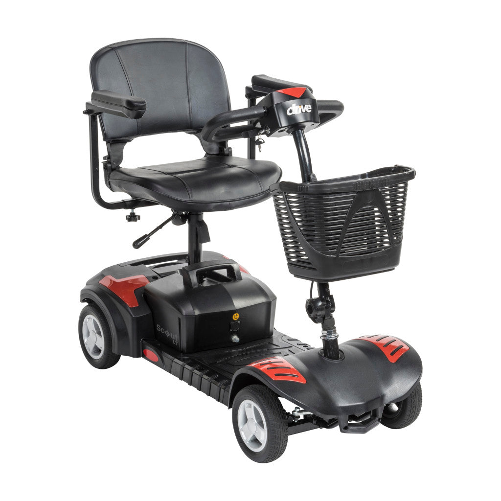 Scout LT 4-Wheel Scooter with 12AH Batteries