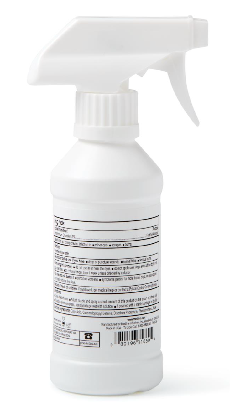 MicroKlenz Antimicrobial First Aid Antiseptic, 8oz.