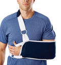 Sling-Style Shoulder Immobilizer with Neck Pad, X-Large