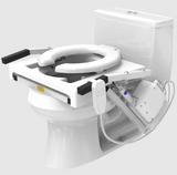 EZ-ACCESS Tilt Toilet Seat Lift Singe Motor DC, Elongated Seat