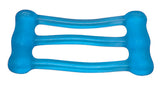 CanDo Jelly Expander Triple Exerciser, Blue, Heavy