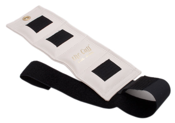 The Cuff Ankle and Wrist Weight, 2lbs (white)