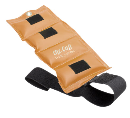 The Cuff Ankle and Wrist Weight, 3lbs. (Gold)