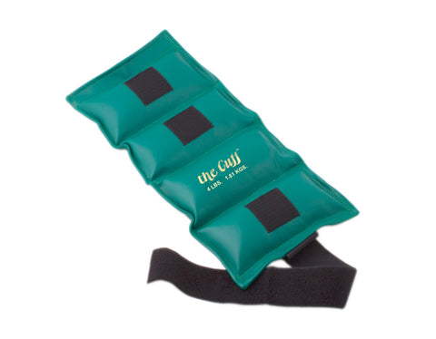 The Cuff Ankle and Wrist Weight, 4lbs (Turquoise)