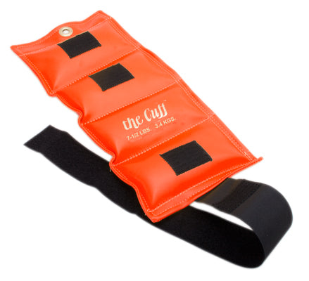 The Cuff Ankle and Wrist Weight, 7.5lbs (Orange)