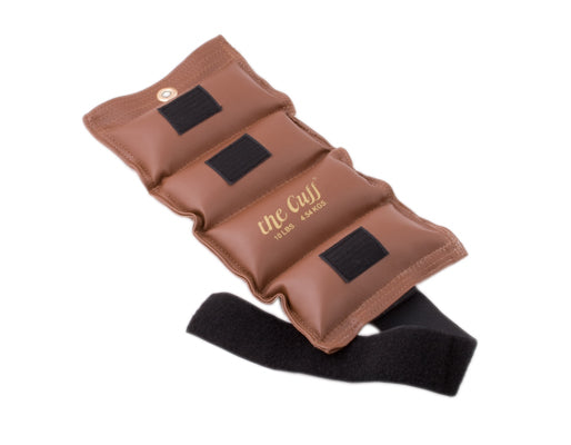 The Cuff Ankle and Wrist Weight, 10lbs (Brown)