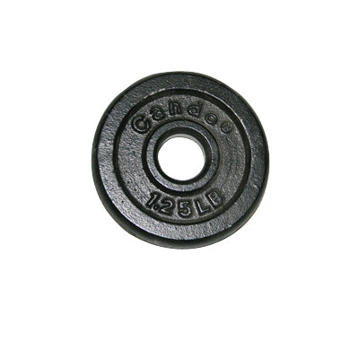 Iron Disc Weight Plate, 1.25lbs.