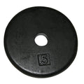 Iron Disc Weight Plate, 5lbs.