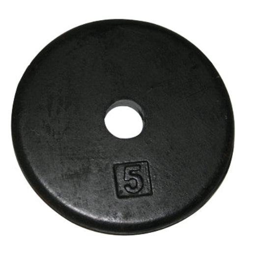 Iron Disc Weight Plate, 5lbs.