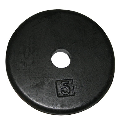 Iron Disc Weight Plate, 5lbs.