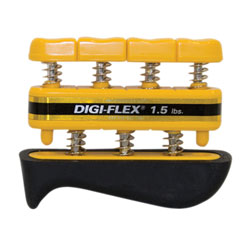 CanDo Digi-Flex Hand Exerciser, Yellow, X-Light
