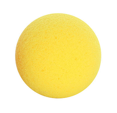 CanDo Memory Foam Squeeze Ball, Yellow, X-Easy