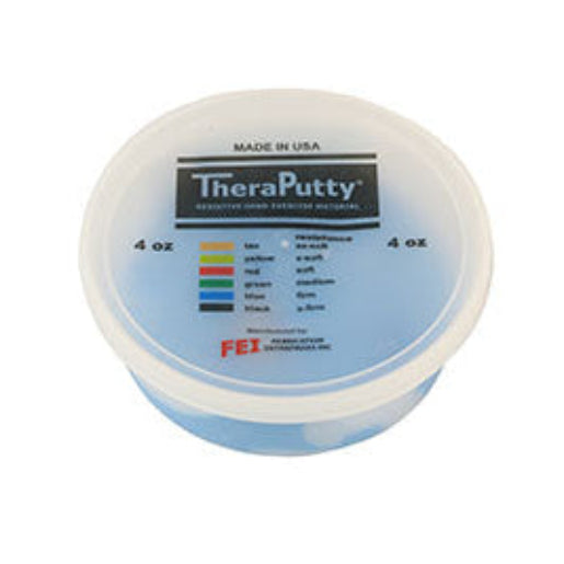 CanDo TheraPutty Exercise Putty, Blue, Firm (4oz)