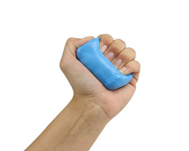 CanDo TheraPutty Exercise Putty, Blue, Firm (4oz)