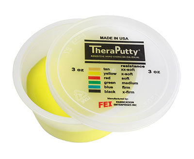 CanDo TheraPutty Exercise Putty, Yellow, X-Soft (3oz)