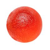 CanDo Gel Squeeze Ball, Standard Circular, Red, Light