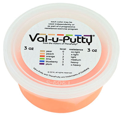 Val-u-Putty Exercise Putty, Orange, 3oz (Soft)