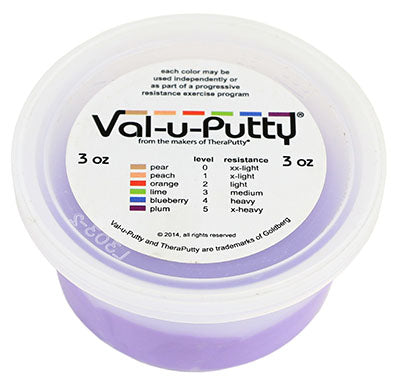 Val-u-Putty Exercise Putty, Plum, 3oz (X-Firm)