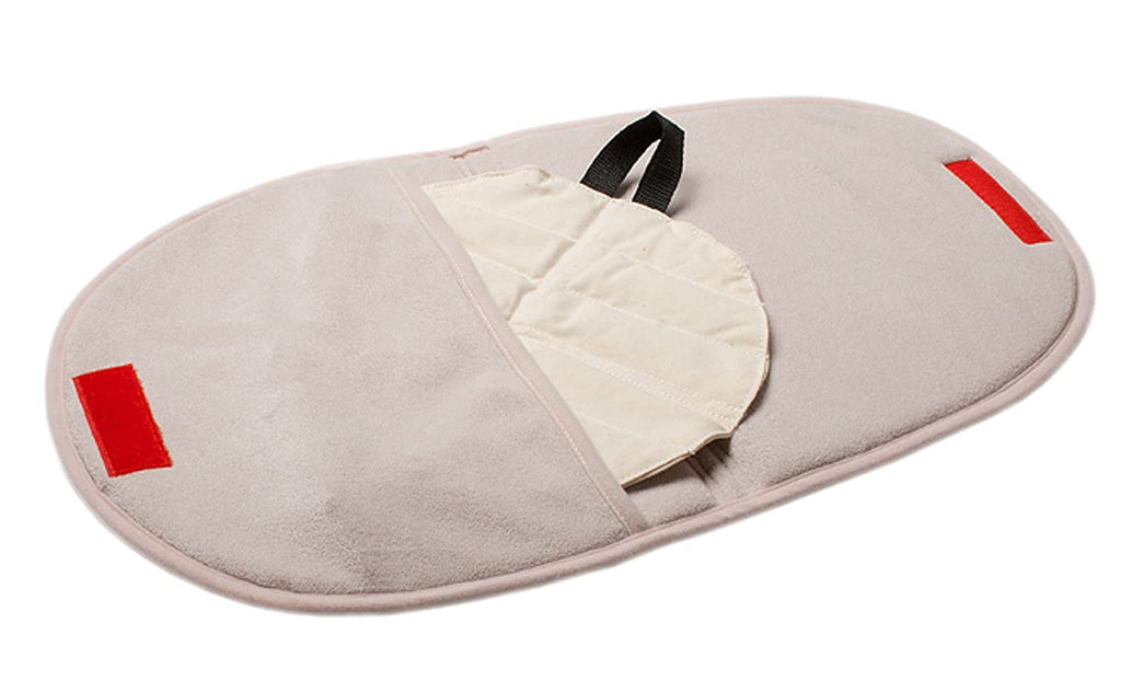 Relief Pak HotSpot Moist Heat Pack and Cover Set - Circular Pack with Terry with Foam-fill Cover