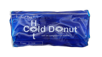 Relief Pak Cold n' Hot Donut Compression Sleeve - Finger