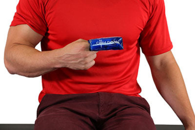 Relief Pak Cold n' Hot Donut Compression Sleeve - Finger