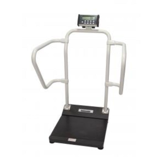 Health O Meter Digital Platform Scale with Handrails, 15¾" x 22"