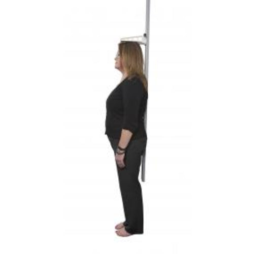 Health O Meter High-Strength Wall-Mounted Height Rod