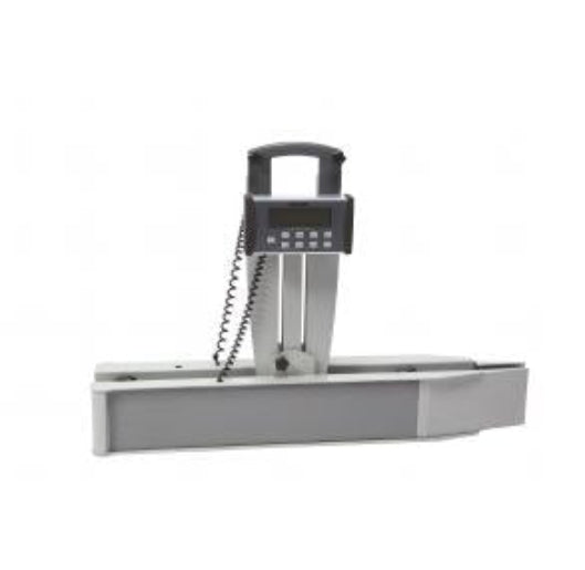 Health O Meter Digital Portable Wheelchair Scale with Handle and Adjustable Tracks