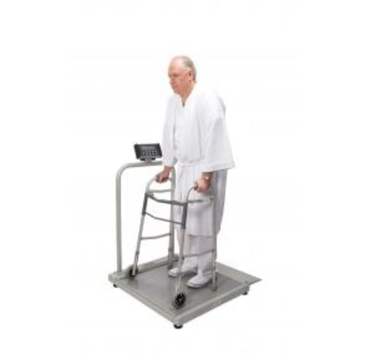 Health O Meter Digital Wheelchair Ramp Scale with Handrails 