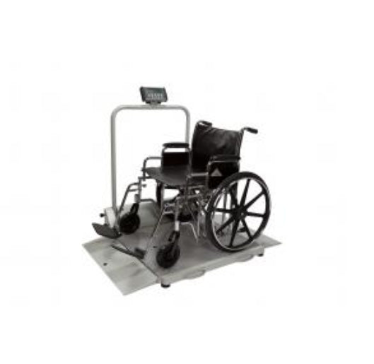 Health O Meter Portable/Folding Digital Wheelchair Ramp Scale with Handrails 