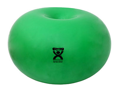 CanDo Donut Ball, 26" Dia x 14"H (65cm Dia x 35cm H), Green