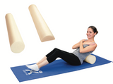 CanDo Plus Antimicrobial Foam Roller, Round (6" x 36")
