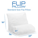 Contour Flip Pillow - Standard Size with Retail Package